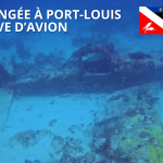 Plongée sur l&rsquo;Avion à Port-Louis, Guadeloupe